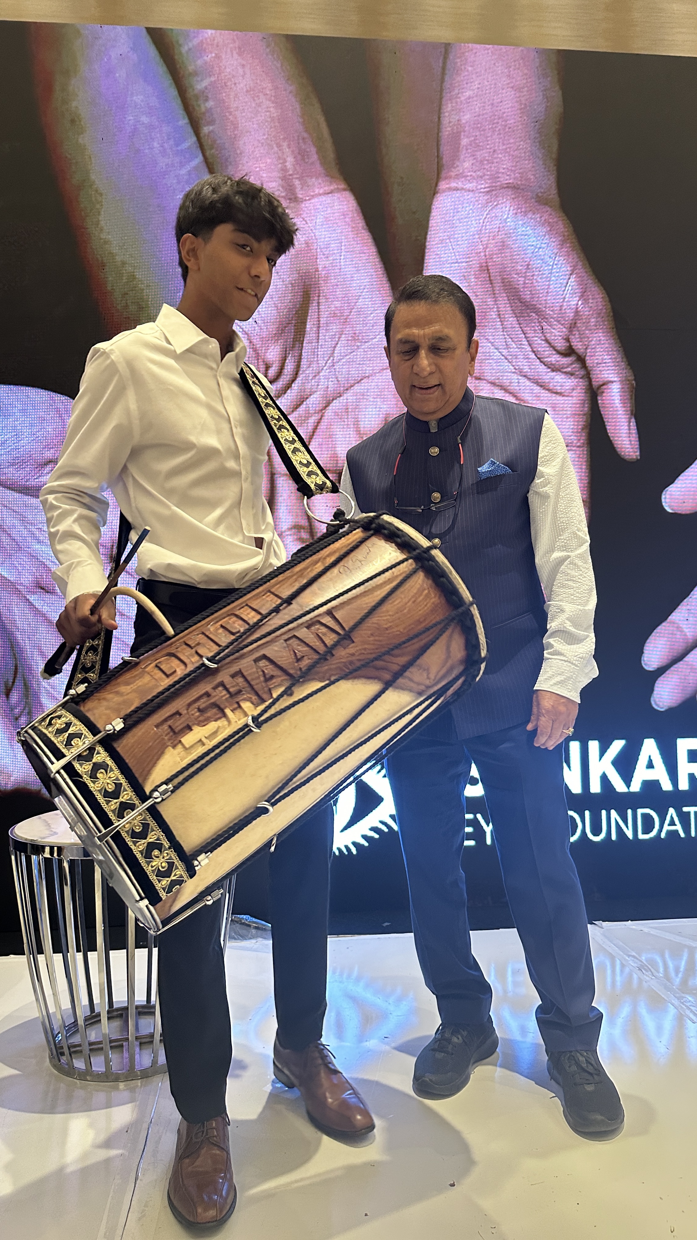 Dholi Eshaan at celebration